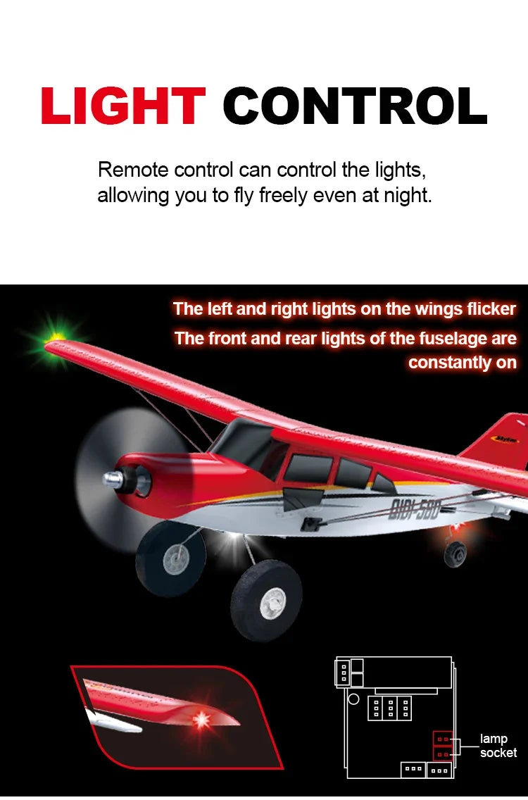 Qidi560 Moore M7 Off-road RC Plane 4CH Brushless Remote Control - view 22