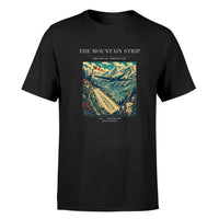 Thumbnail for VINTAGE G4196 - The Mountain Strip - Premium T-Shirt design on black premium t shirt