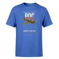 Thumbnail for IAR 80C design on blue t-shirt, single-side print