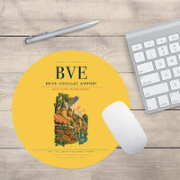 Thumbnail for Brive–Souillac Airport (BVE) design on yellow round mouse pad
