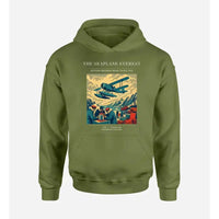 Thumbnail for VINTAGE G4296 - The Seaplane Everest - Premium Hoodie design on greenarmy premium