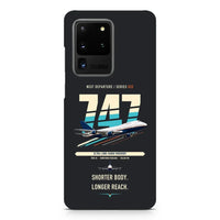Thumbnail for Boeing 747SP design on samsung case - black