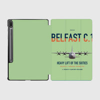 Thumbnail for Short Belfast C.1 design on light green samsung tablet tablet case