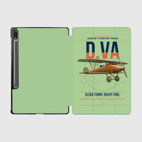 Thumbnail for Albatros D.Va design on light green samsung tablet tablet case