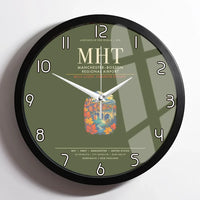 Thumbnail for ManchesterBoston Regional Airport MHT Wall-Clock Framed - Green Army