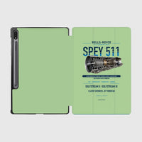 Thumbnail for SPEY 511 design on light green samsung tablet tablet case