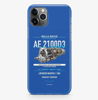 Thumbnail for AE 2100D3 Case ProMax design on blue iphone case promax