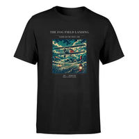 Thumbnail for VINTAGE G4150 - The Fog Field Landing - Premium T-Shirt design on black premium t shirt