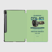 Thumbnail for CF34-8C5 design on light green samsung tablet tablet case