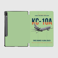 Thumbnail for KC-10A EXTENDER design on light green samsung tablet tablet case