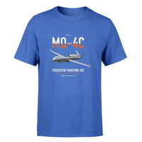 Thumbnail for MQ-4C Triton IFC-4 design on blue double-side t-shirt, single-side print