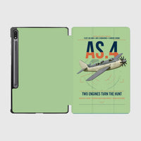 Thumbnail for Fairey Gannet AS.4 design on light green samsung tablet tablet case