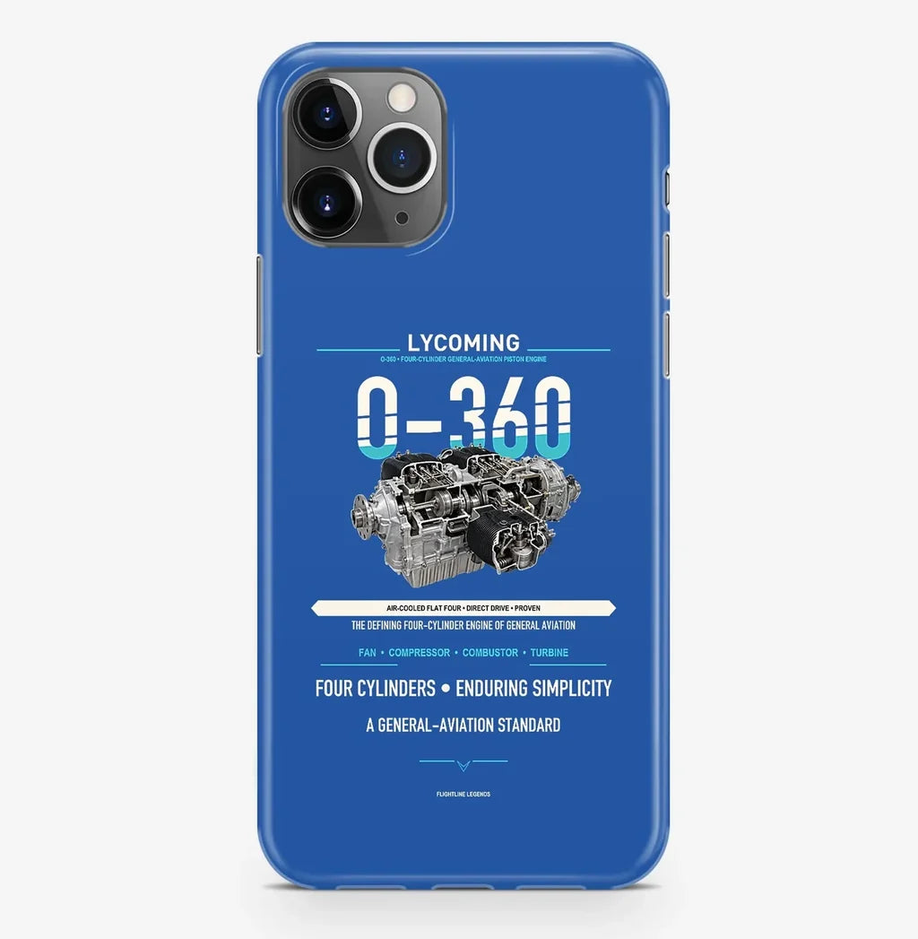 O-360 Case ProMax design on blue iphone case promax