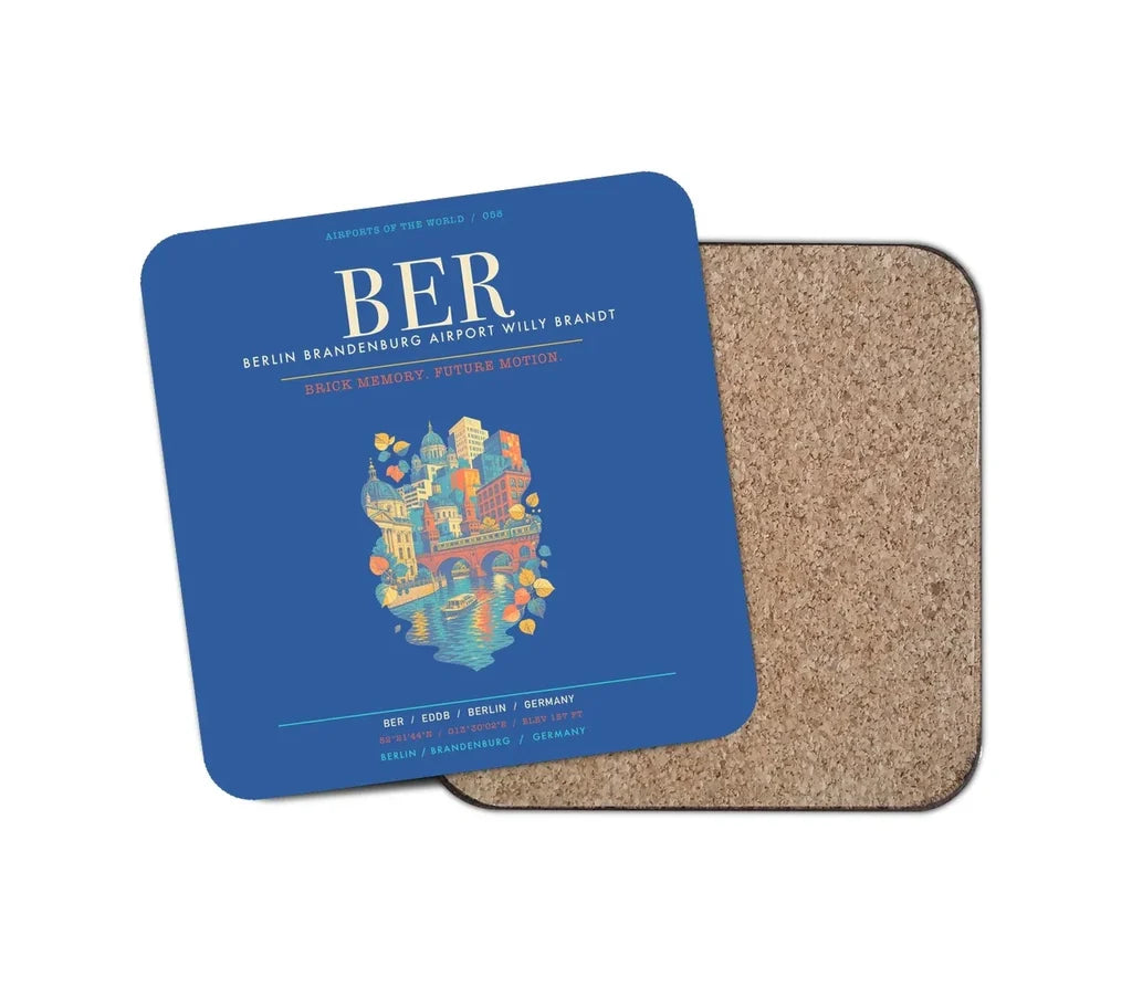 Berlin Brandenburg Airport Willy Brandt BER - Blue