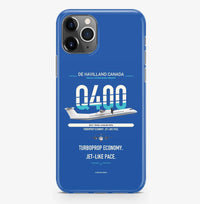 Thumbnail for Dash 8-400 Case ProMax design on blue iphone case promax