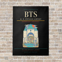 Thumbnail for M. R. Stefanik Airport BTS - Canvas No Frame - Black