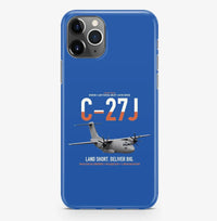 Thumbnail for C-27J Spartan design on blue magsafe iphone case, for iPhone Pro Max