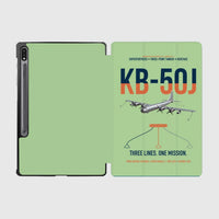 Thumbnail for KB-50J Superfortress design on light green samsung tablet tablet case