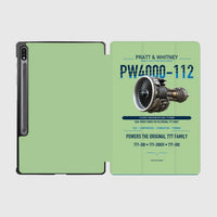 Thumbnail for PW4000-112 design on light green samsung tablet tablet case
