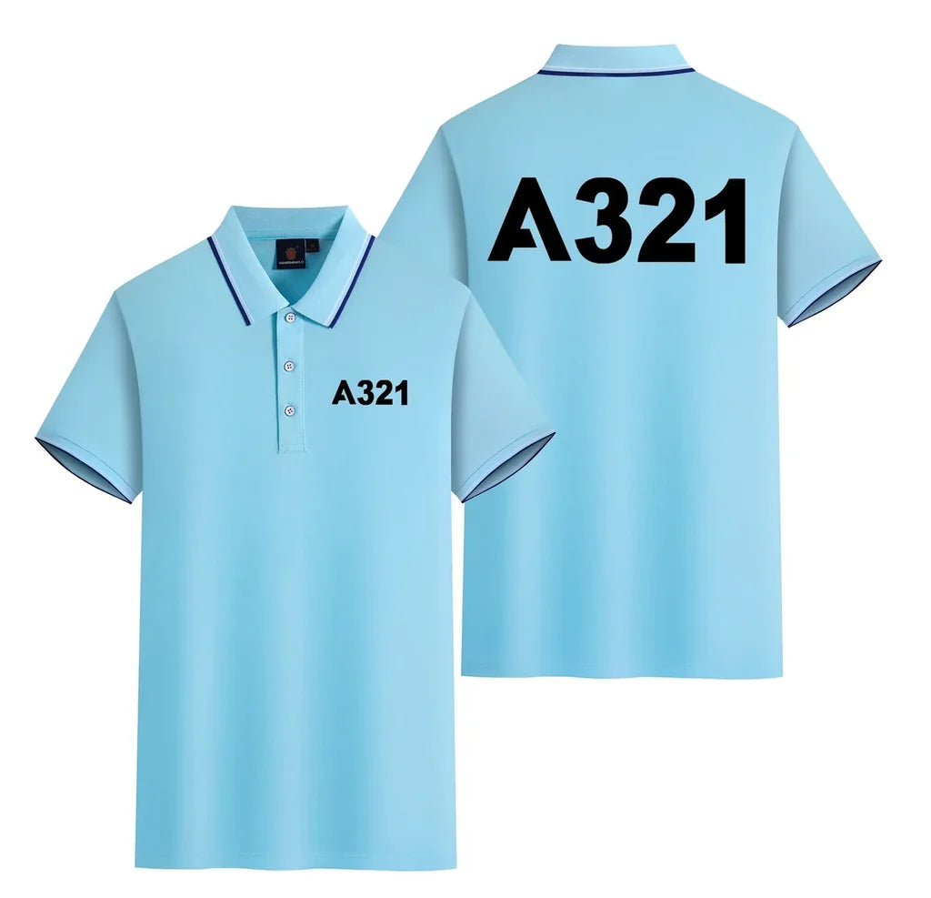 Customisable Airbus A321 Polo Shirt - view 20