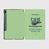 Thumbnail for CJ610 design on light green samsung tablet tablet case