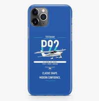 Thumbnail for Tecnam P92 Echo MkII design on blue magsafe iphone case, for iPhone Pro Max