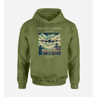 Thumbnail for VINTAGE G4095 - The Fog Landing - Premium Hoodie design on greenarmy premium