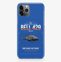 Thumbnail for Bell 429 design on blue magsafe iphone case, for iPhone Pro Max