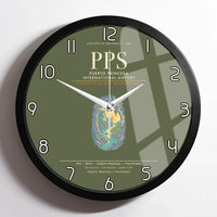 Thumbnail for Puerto Princesa International Airport PPS Wall-Clock Framed - Green Army