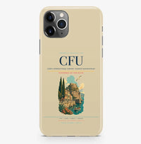 Thumbnail for Corfu Airport (CFU) design on beige iPhone 16 Pro MagSafe case
