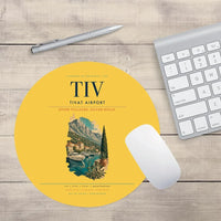 Thumbnail for Tivat Airport (TIV) design on yellow round mouse pad