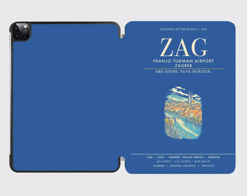 Franjo Tuman Airport Zagreb ZAG - Blue