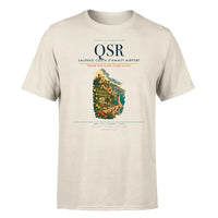 Thumbnail for Salerno Costa d'Amalfi Airport (QSR) T-Shirt single-side front print in Beige | salerno-costa-damalfi-airport-qsr-double-side-t-shirt