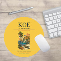 Thumbnail for El Tari Airport (KOE) design on yellow round mouse pad