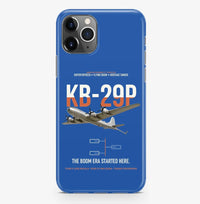 Thumbnail for KB-29P SUPERFORTRESS design on blue magsafe iphone case, for iPhone Pro Max