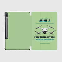 Thumbnail for DJI Mini 3 design on light green samsung tablet tablet case