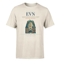 Thumbnail for Zvartnots International Airport (EVN) T-Shirt single-side front print in Beige | zvartnots-international-airport-evn-double-side-t-shirt