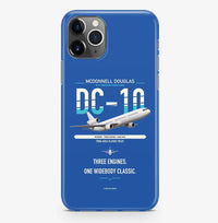 Thumbnail for McDonnell Douglas DC-10 design on blue magsafe iphone case, for iPhone Pro Max