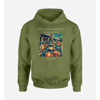 Thumbnail for VINTAGE G4376 - The Taxi Rank Rivalry - Premium Hoodie design on greenarmy premium