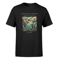 Thumbnail for VINTAGE G4006 - The Mountain Crossing - Premium T-Shirt design on black premium t shirt
