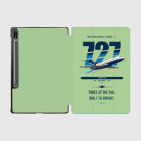 Thumbnail for Boeing 727-200 design on light green samsung tablet tablet case