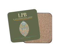 Thumbnail for El Alto International Airport LPB Coaster 1-Piece - Green Army