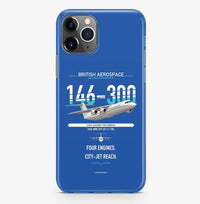 Thumbnail for BAe 146-300 design on blue magsafe iphone case, for iPhone Pro Max