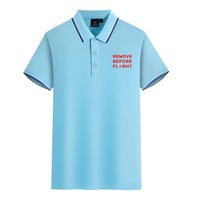 Thumbnail for Customisable Remove Before Flight Polo Shirt - view 20