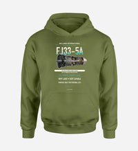 Thumbnail for FJ33-5A design on green army hoodie single side