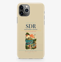Thumbnail for Santander Airport (SDR) design on beige iPhone 16 Pro MagSafe case