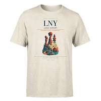 Thumbnail for Lanai Airport (LNY) T-Shirt single-side front print in Beige | lanai-airport-lny-double-side-t-shirt