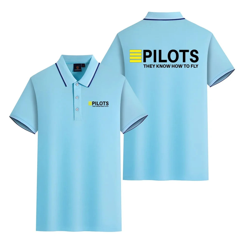 Customisable Pilots They Know How To Polo Shirt - view 20