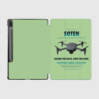 Thumbnail for ACSL SOTEN design on light green samsung tablet tablet case