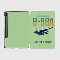 Thumbnail for B-58A Hustler design on light green samsung tablet tablet case